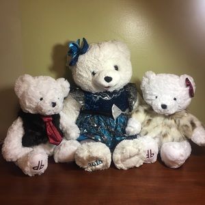 ❤️sold❤️Three teddy bears